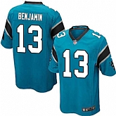 Nike Men & Women & Youth Panthers #13 Benjamin Blue Team Color Game Jersey,baseball caps,new era cap wholesale,wholesale hats